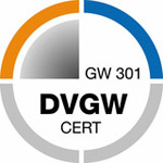 Logo DVGW GW301